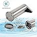 YiShuo Automatic Soap Dispenser with Waterproof Base; Premium Fingerprint Resistant Brushed Stainless Steel;Touchless Infrared Motion Sensor for Bathroom or Kitchen
