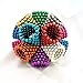 Sea Plan 216 Pcs 5MM Magnetic Balls Set for Office Stress Relief,Desk Sculpture Toy Perfect for Crafts,Colorful DIY Buildable Magnets Toy for Fun