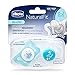 Chicco PhysioForma mi-cro Newborn Pacifier for Babies 0-2m, Teal, Orthodontic Nipple, BPA-Free, 2-Count in Sterilizing Case