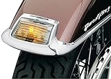 Kuryakyn 4824 Front Smoked Lens for Fender Tip for Harley-Davidson