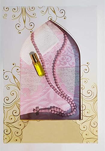 Kadifem Seker Osmanli Prayer Mat Pink - Prayer Rug - Seccade - Janamaz - Sajjada