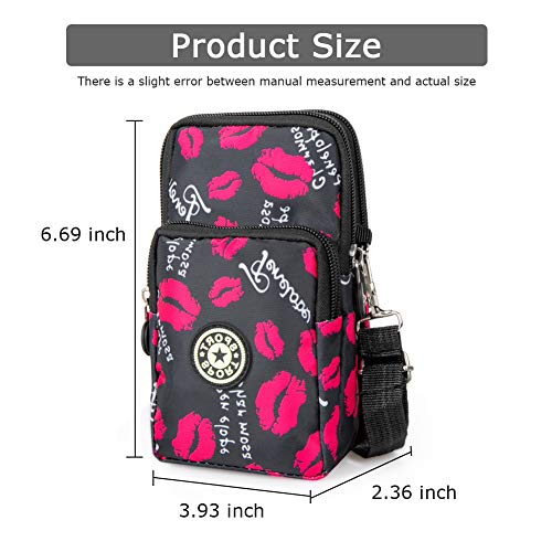 Sportarmband, outdoor, zweetbestendig, looparmband, crossbody, schouders, casual, portemonnee, gym, fitness, mobiele… - Image 4