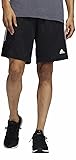adidas Mens 3 Stripe Shorts with Zipper Pockets