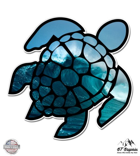 Sea Turtle Waves - 3