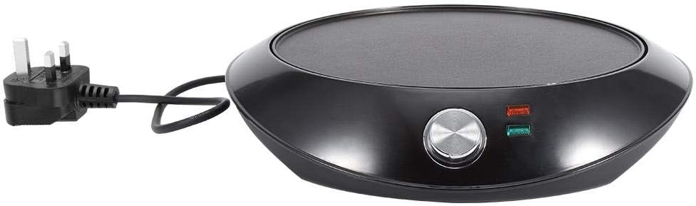 Pancake Maker, 1000W Black Pancake&Crepe Maker Pan Electric Pancake Griddle Machine 220V UK Plug