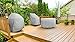 MODERN LEISURE Basics Patio Loveseat Cover, 55