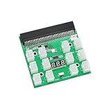 SYTIVE PSU Breakout Board Adapter for HP Dell 750W/1200W/1500W Server Power Supply Ethereum ETH ZEC 12V GPU Mining