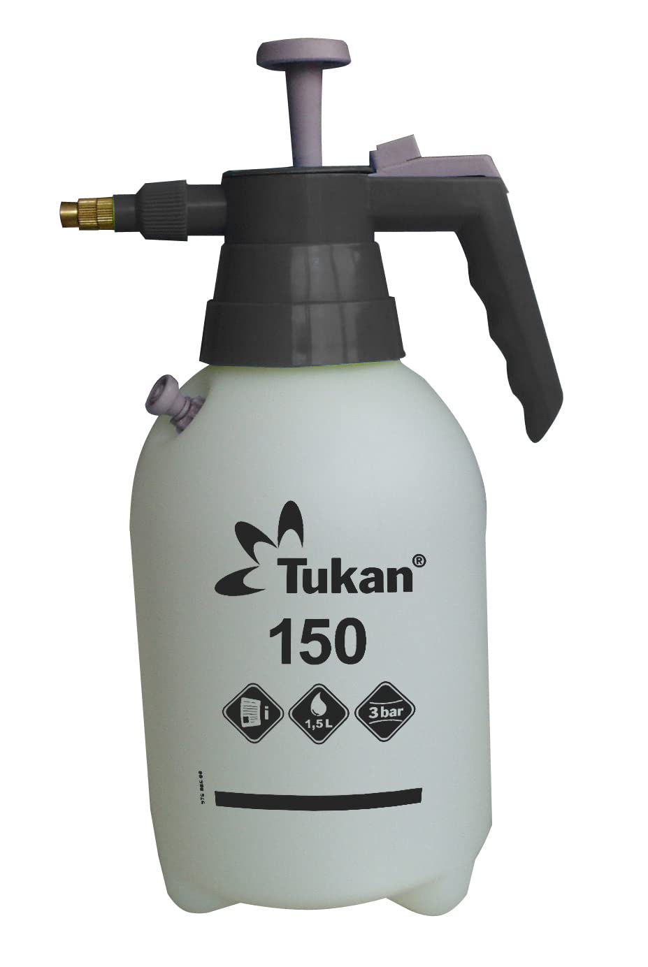 GLORIA TUKAN 1.5L Pressure Sprayer | Up to 3 bar Pressure | Versatile Spray Device for Plant Care & Cleaning | Adjustable Brass Nozzle | Ergonomic Design | Efficient Spraying for Home & Garden