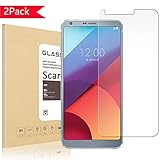 Scarer [2 Pack]LG G6 Screen Protector,[Tempered Glass] 9H Hardness, Bubble Free [Case Friendly] Screen Protector for LG G6 2017