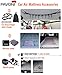 Pavoni Car Inflatable Air Camping Mattress Pad – with Electric Mattress Pump, Towel, Repair Patches & Storage Bag – Bed Mattress for SUVs, RVs & Minivans – Quick Inflation/Deflation – Durable & Comfy