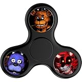 GGGfight-For Five_Nights_at_Freddy's Fidget Spinner High Speed Bearing ADHD Focus Anxiety Relief Toys for Children and Adults-black