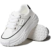 Chouiss Sneakers for Women,Lace Up Thick Soled Non Slip Sports Shoes, Breathable, Stylish,Running,Shopping
