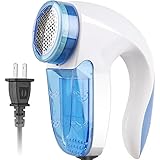 Anwenk Sweater Shaver Electric Lint Shaver Clothes Shaver Sweater Defuzzer Lint Remover 95 Inches Long Cord Battery Free for Sweater Knitwear Carpet Blankets Couch Furniture