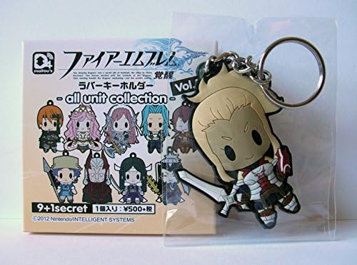 Nintendo D4 Fire Emblem Awakening Flavia Rubber Strap Keychain Japan