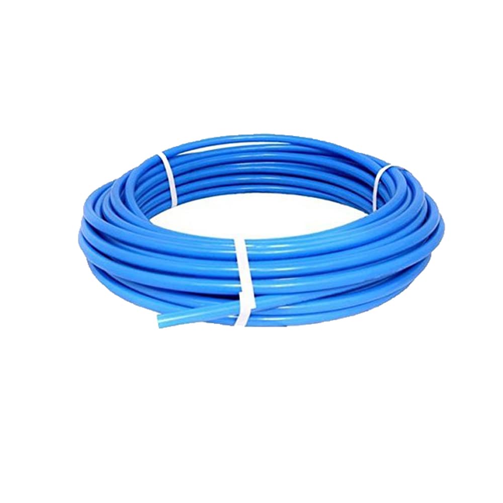 KafTon PVC Sleeving Electrical Wire Cable Earth Green and Yellow Blue Brown Black (6mm, Blue)