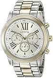 Geneva Women's FMDJM100E Analog Display Japanese Quartz Two Tone Watch