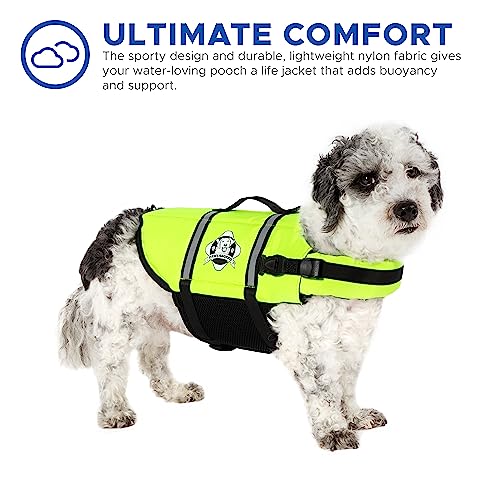 Paws Aboard Dog Life Jacket Keep Your Canine Safe with a Nylon Life