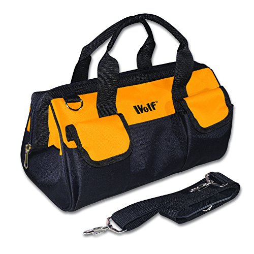 Buy Wolf Heavy Duty 19" Tool Bag with Shoulder Strap, Zipped DIY