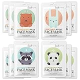 Lookatme Animal face mask - 12 Premium Cute Face