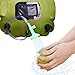 HOME TELLER Solar Shower Bag Outdoor Camp Bag with Removable Hose and On-Off Switchable Shower Head for Camping Beach Swimming Outdoor Traveling Hiking (5 Gallon)