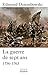 La guerre de Sept Ans (1756-1763) (Pour l'histoire) (French Edition) by Edmond DZIEMBOWSKI