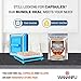 Wananfu Capsule Filling Machine Size 1 with Detailed Instructions, Use with Empty Gelatin or Vegetarian Capsules Size 1 for Filling Vitamins, Essential Oils and Supplements
