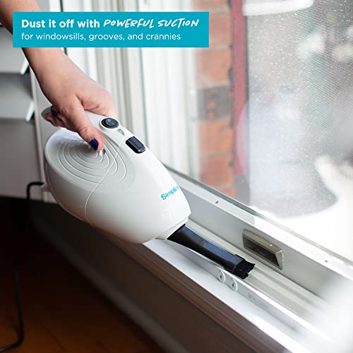 Simplicity Flash Mini Handheld Vacuum with Attachments, Powerful Corded