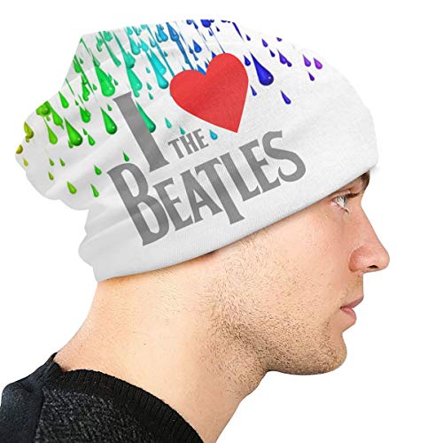 Homme Femme I Love The Beatles Logo Skull Cap – Casquette de Baseball Hat Beanie Chapeau pour Femme Hommes - Les Beatles, Paul McCartney, John Lennon, RIngo Starr, George Harrison Homme Femme I Love The Beatles Logo Skull Cap - Casquette de Baseball Hat Beanie Chapeau pour Femme Hommes – Image 5