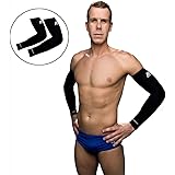 A3 PerformanceBODIMAX Compression Arm Sleeves - Compresses & Feels Good on Muscles; for Swimming, Basketball, Golf, Football