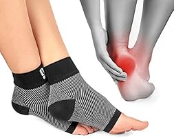 Plantar Fasciitis Socks Foot Care Compression Sock Sleeve with Arch & Ankle Support and Heel Hugger Increases Circulation, Eases Swelling & Acts Like a Brace to Relieve Pain, Better Than Night Splint