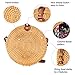 Rattan Bags For Women Straw Wicker Purse Round Crossbody Shoulder Summer Woven