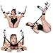 Qin.Orianna Adjustable Harness Corset Restraints Bondage Kit with Wrist Ankle Handcuffs Strap for Fetish BDSM Play (Nylon)