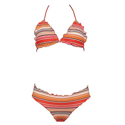 Moserian Damen Flower Badebekleidung Bikini-Badeanzug Badeanzug Verband Tankini Beach