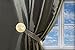 Curtain Tiebacks or Holdbacks, Curtain Clips - Magnetic Round Buckle, MagnaClips Set of 2, Diamond (White)