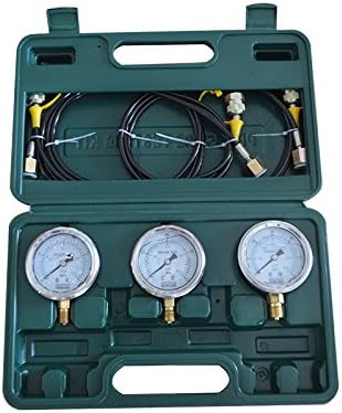 NEW Excavator Hydraulic Pressure Test Kit 14 Test Coupling Industrial Test Tools 200064