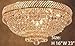 Gallery French Empire Crystal Flush Chandelier Lighting H 16