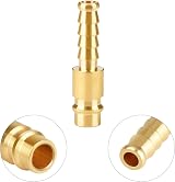 Sukudon 8 mm Quick Coupling Plug Nipple Brass Compressed Air Accessory view 3
