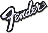 fender Guitar Logo Punk Rock Heavy Metal Music Band Jacket shirt hat blanket backpack T shirt Patch Embroidered Appliques Symbol Badge Cloth Sign Costume Gift