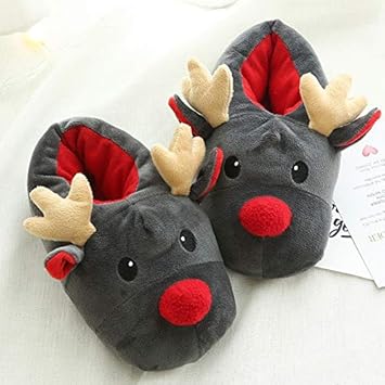 boys christmas slippers