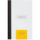 FormaticumCheese Log & Pocket Journal - Must Have for Cheese Lovers for Making Cheese Notes and Journaling - Space for 55 entries - Cheese Book Measures 6 by 3.75 inch