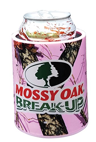 Keepzit Kooler Mossy Oak Break-Up Pink Can Cooler, 12-16 Oz Cans and Bottles