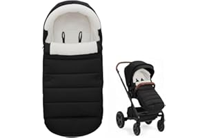 SASHA'S Footmuff designed for all Nuna Strollers (Mixx, Tavo, Triv, Trvl, Trvl Dubl, Demi, Swiv) (Bunting Bag) (Stroller not included)