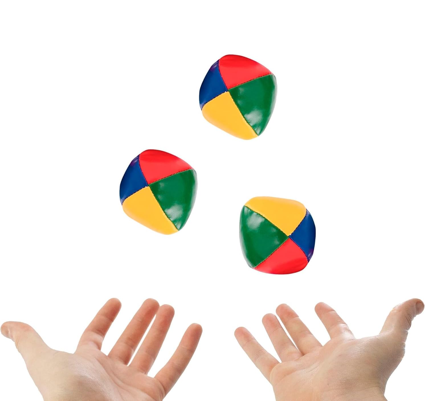 D.A.Y. Republic Juggling Balls for Beginners, Learning Circus Toy, Set of 3, Soft 70g Juggling Balls, Designed for Children to safely Practise at Home, Helps to improve Dexterity and Motor Skills