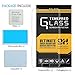 Samsung Galaxy S7 Edge Screen Protector,Liwin Tempered Glass,9H Hardness,Bubble (2 Packs)