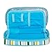 ONEGenug Portable Insulin Cooler Bag Epipen case Diabetic Organizer Medical Travel Cooler (Light Blue)