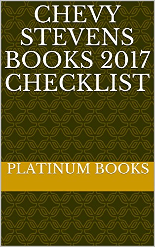 Chevy Stevens Books 2017 Checklist