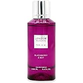 Fine Perfumery London Fragrances - Blackberry and Bay - Musk, Sandalwood Cologne for Men - Long Lasting Perfume for Men - Fresh Eau de Parfum - 3.4 oz