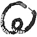 Terra Hiker Bike Chain Lock, Coiling 5-Digit Combination Lock for Bicycles, Keyless