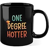 Silkwishes Graduation Gifts for Him, Her - One Degree Hotter Mug 11Oz, 2025 Funny College, High School, Masters Degree, Phd Graduation Gift for Men Women - Grad Coffee Mug