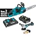 Makita XCU03PTX1 18V X2 (36V) LXT Lithium-Ion Cordless (5.0Ah) and Brushless 14" Chain Saw Kit and Angle Grinder primary